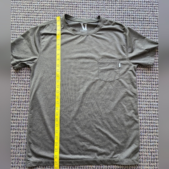 Vuori Men's Olive Short Sleeve Tee - Picture 8 of 8